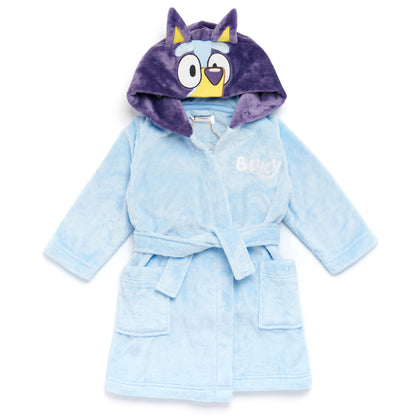 Front profile of Bluey dressing gown