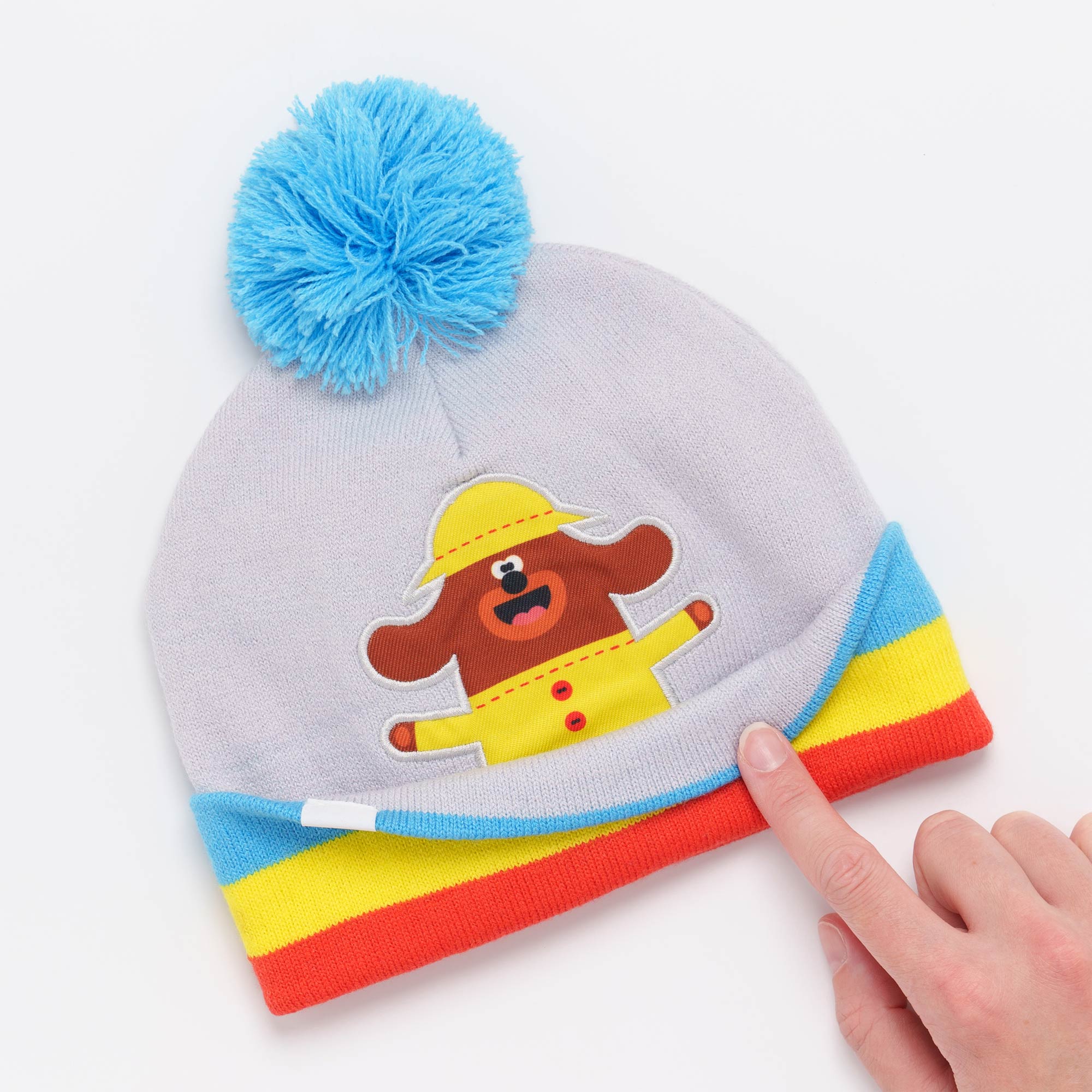 Stivali Da Neve Hey Duggee Per Bambini – Wellies In Gomma Con Maniglie, Suola Antiscivolo, Fodera In Tessuto, Taglie UK 3-10