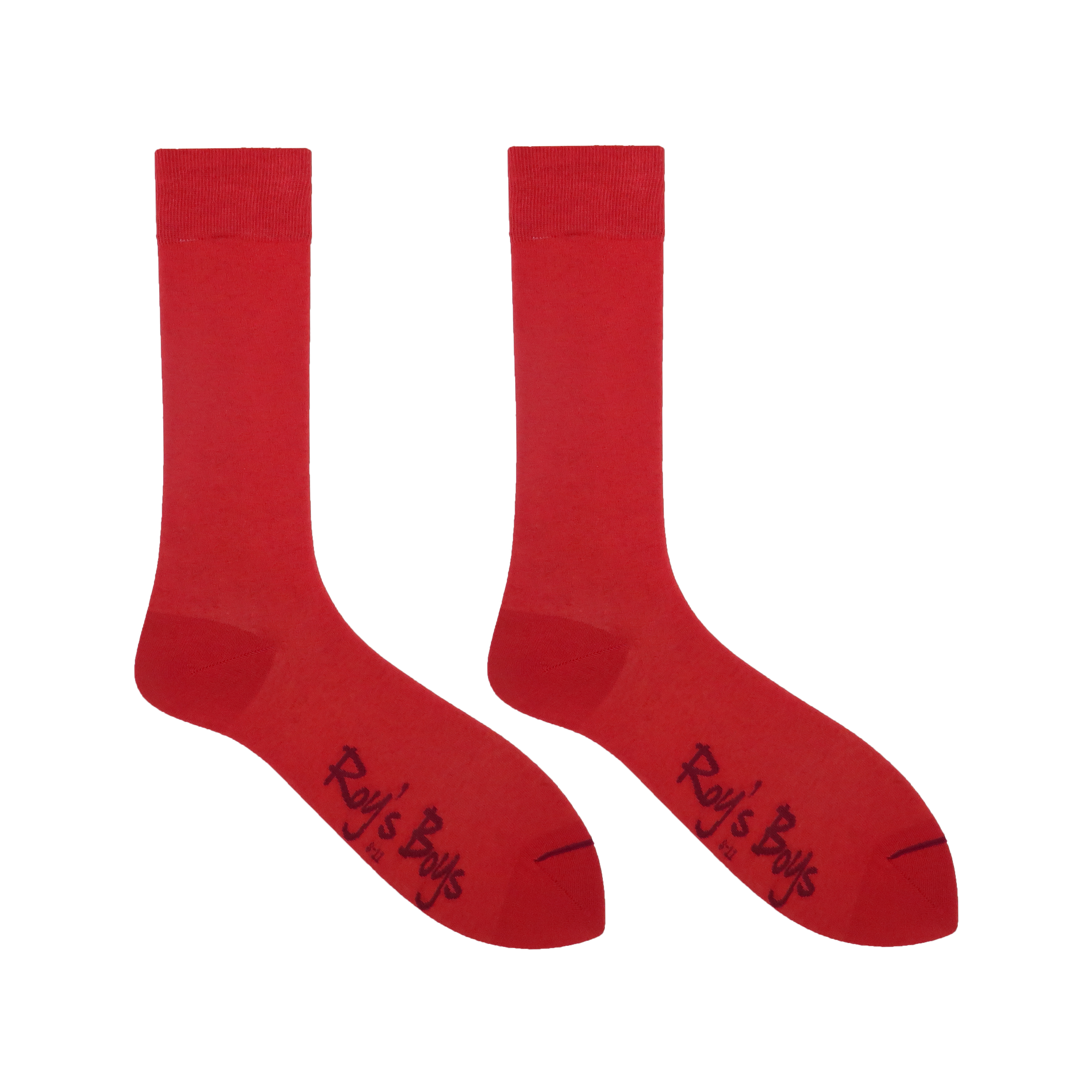 Red Luxury Cashmere Blend Socks