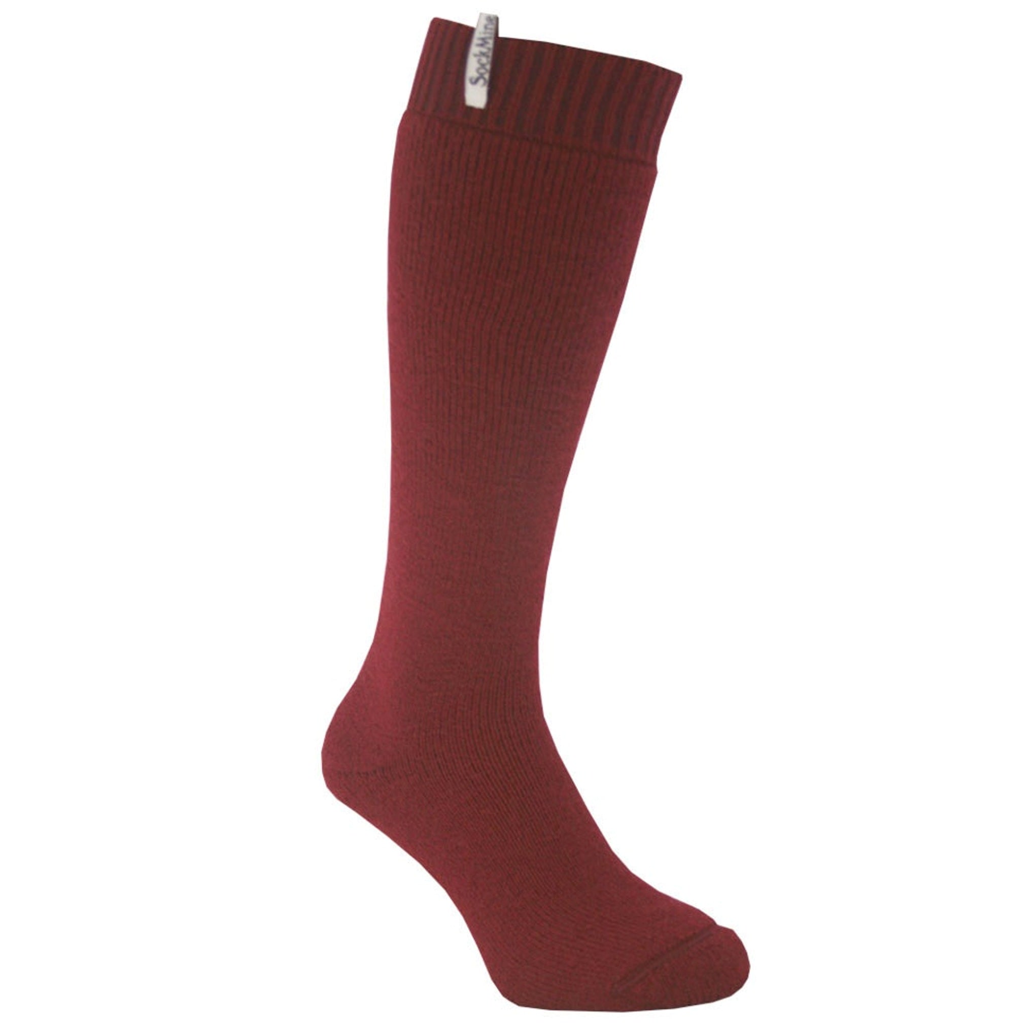 Adults Welly Sock - Red