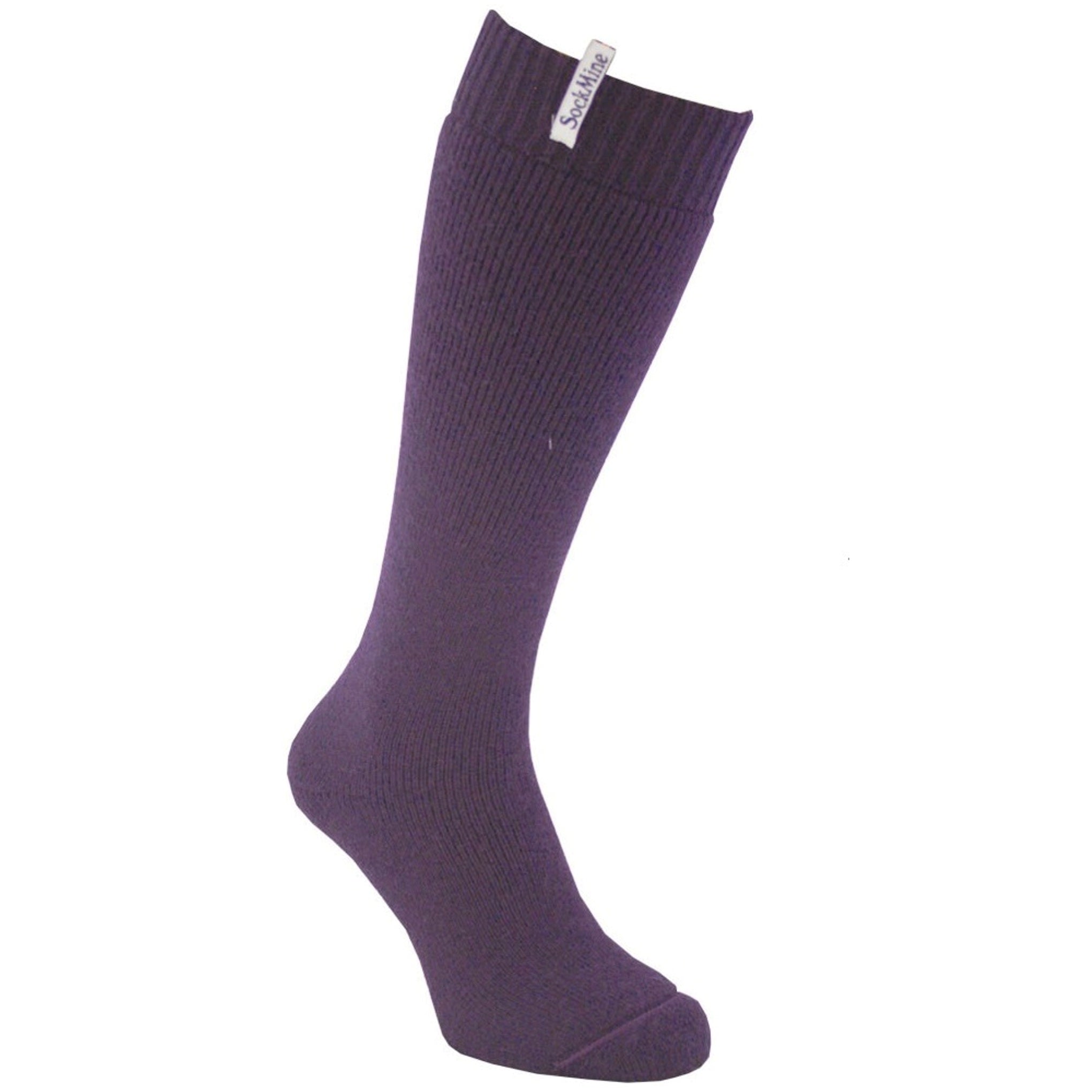 Adults Welly Sock - Purple