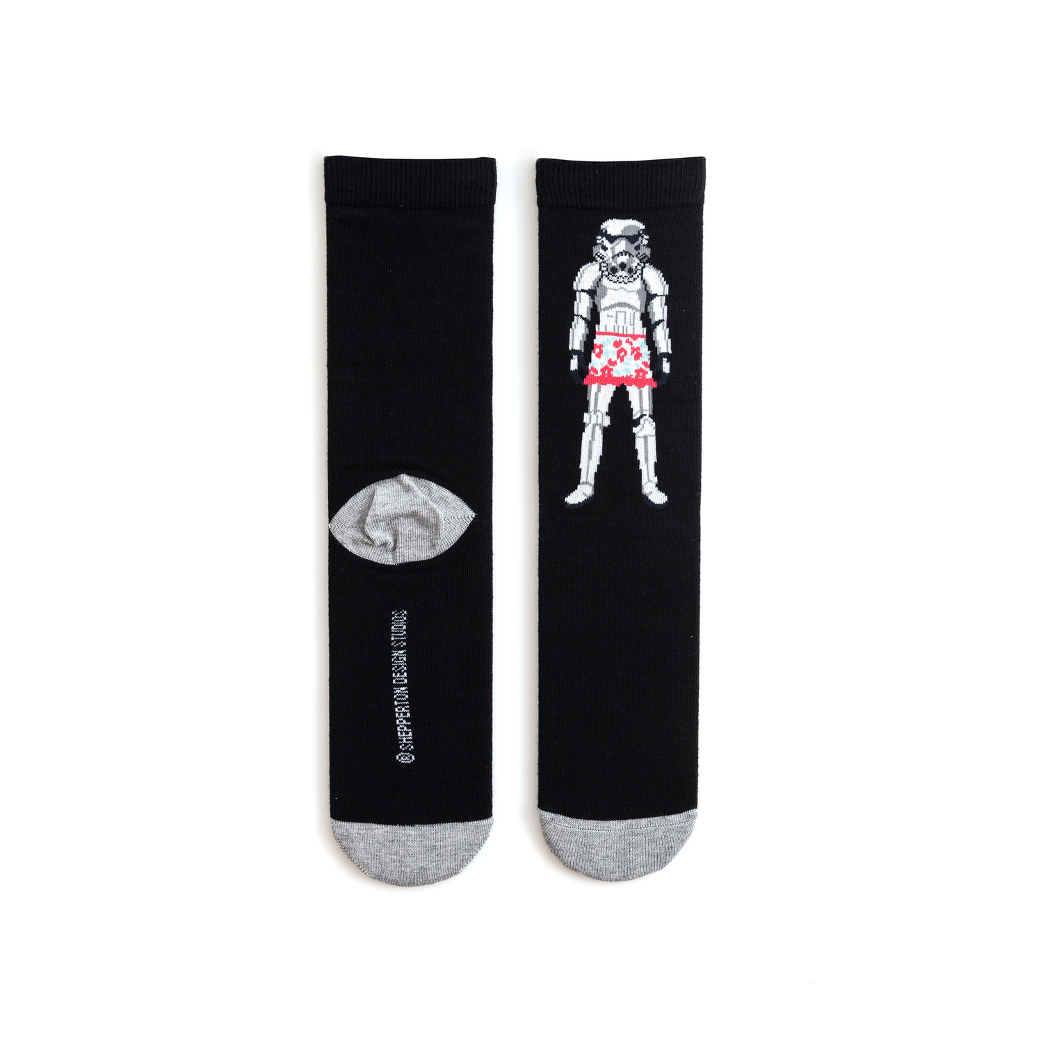 Stormtrooper Wearing A Skirt Adult Socks