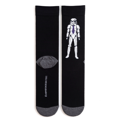 Stormtrooper Wearing a Tie Adult Socks