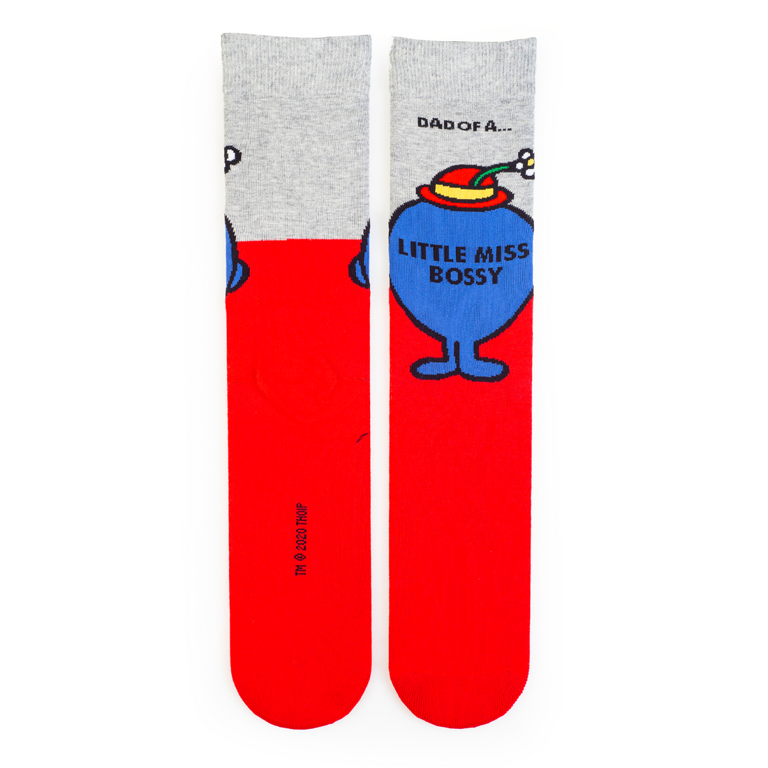 Dad of a Little Miss Bossy Adult Socks - Roy&