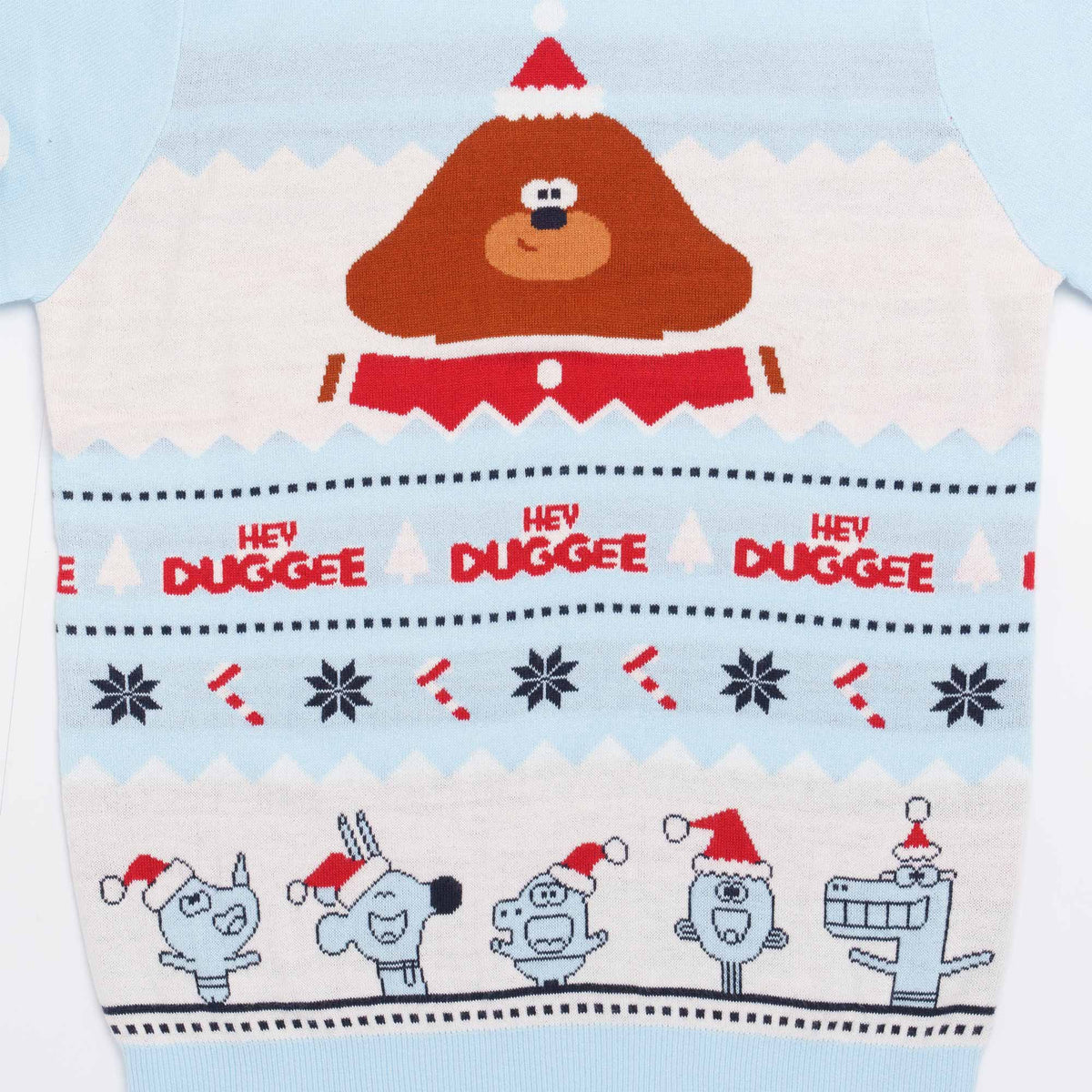 Hey Duggee Adults Knitted Christmas Jumper - Roy&