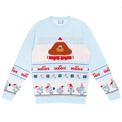 Hey Duggee Adults Knitted Christmas Jumper