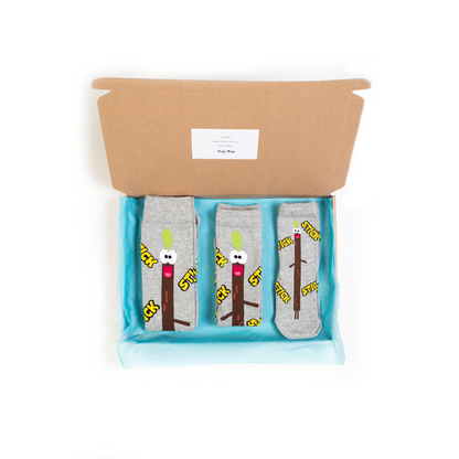 Hey Duggee Stick "Dad" Adult Socks - Roy&