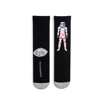 Stormtrooper Wearing A Skirt Adult Socks - Roy&