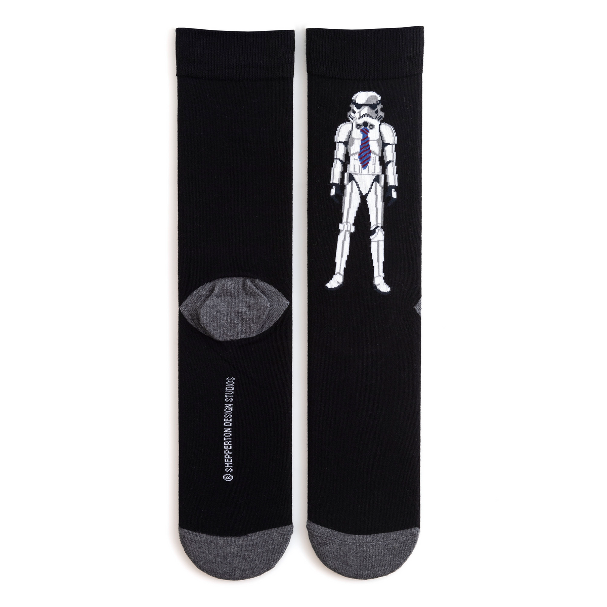 Stormtrooper Wearing a Tie Adult Socks - Roy&