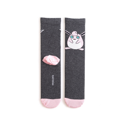 Wigglytuff Pokémon Adult Socks - Roy&